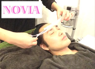 眉毛カットメンズ